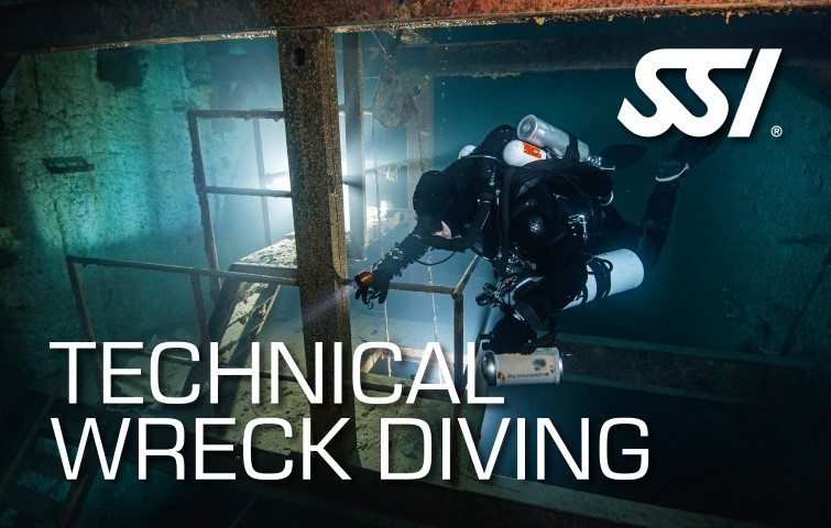 SSI Technical Wreck Diving Course | SSI Technical Wreck Diving | Technical Wreck Diving | Basic Course