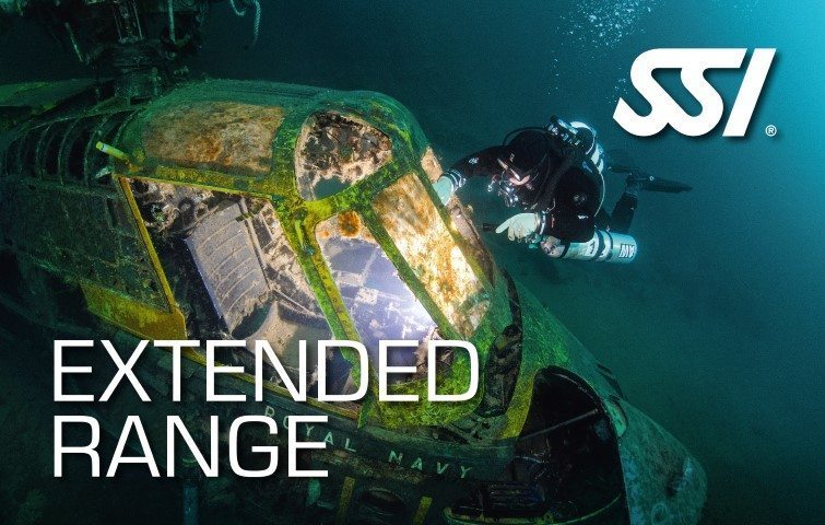 SSI Extended Range | SSI Extended Range Course | Extended Range | Specialty Course | Diving Course